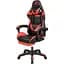 Кресло геймерское Kruger&Matz GX-150 с подставкой для ног Red/Black - миниатюра 1