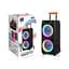 Портативная колонка Bluetooth NDR 1096A 2х8", портативная акустика с микрофоном, караоке колонка с радио (ST) - миниатюра 4