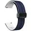 Силіконовий ремінець Classy для Smart Watch 20mm Blue / White - мініатюра 2