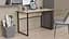 Компьютерный стол Ferrum-decor Коди 75x120x70 черный ДСП Дуб Сан-Марино 16мм (FRD-103774) - миниатюра 7