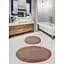 Набор ковриков для ванной комнаты Diva Wazo Beige 60 x 100 + 50 x 60 - миниатюра 1