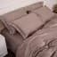 Комплект постельного белья MirSon Tencel №08 Beige 175х210 см (2200009637148) - миниатюра 8