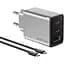 Зарядное устройство EcoFlow RAPID Charger 65W (EFA-65W-GAN-CHARGER-EU) - миниатюра 1