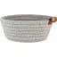 Корзина плетеная МВМ My Home (MVM) TH-33 S 16х6.5 см серая (TH-33 S GRAY) - миниатюра 2