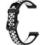 Ремінець Becover Vents Style для Huawei Band 7/Honor Band 7 Black-White (709439) - мініатюра 1