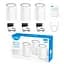 Маршрутизатор WiFi Mesh-система WiFi 6 2.5G Cudy M3000 V2.0 White (3-Pack) 3 штуки дводіапазонні AX3000 (73-00553) - мініатюра 4