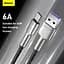 Кабель Baseus Cafule Cable USB to Type-C 66W 2m CAKF000201 Black - мініатюра 7
