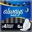 Гигиенические прокладки Always Classic Secure Night 6 шт. - миниатюра 1