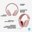 Навушники Logitech Zone Vibe 100 Wireless Rose (981-001224) - мініатюра 6