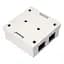 Комп'ютерна розетка RJ45x2 UTP cat.5e 8P8C Vinga (VCPRJ45O2) - мініатюра 3