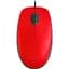 Мишка провідна Logitech M110 Silent (910-005489, 910-006759) червона - мініатюра 1