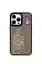 Чохол The North Face для iPhone 15 Pro - чорний матовий із принтованим логотипом - мініатюра 1