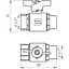 Кран кульовий прямий Selba 1/2″ ЗВ ЖБ SL1508 - мініатюра 3