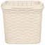 Корзина с крышкой Ucsan Rattan прямоугольная 7 л кремовая (70007) - миниатюра 1