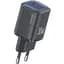 Мережевий зарядний пристрій Usams US-CC251 GaN 30W Black [CC251TC01] [139648] - мініатюра 1