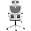 Офісне крісло GT Racer X-5728 White/Gray [125606] - мініатюра 3