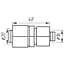 Муфта проміжна APE 703 L 20x16 000001651 - мініатюра 3