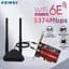 Сетевая карта Fenvi FV-AXE3000PRO Bluetooth 5.3 + Wi-Fi 2.4 / 5 / 6 GHz PCI-E с выносными антеннами (18843) - миниатюра 3