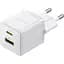 Мережевий зарядний пристрій Baseus Palm 30W USB-C/USB-A Moon White (P1011160A213-00) [132860] - мініатюра 5
