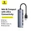 Hub адаптер Baseus UltraJoy Series 4-Port Hub Lite USB-A to USB 3.0 x 4 5 Gbps 15 cm - миниатюра 2