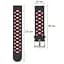 Спортивний ремінець Primo Perfor Classic для годинника Samsung Gear S2 Classic SM-R372/R735 Black Red - мініатюра 4