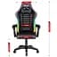 Комп'ютерне крісло Hell's HC-1003 Led RGB Black - мініатюра 5
