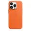 Чехол CasePro Leather Case with MagSafe Orange для iPhone 14 Pro - миниатюра 3