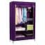 Шкаф тканевый Stenson раскладной 105х45х175 см purple (26019) - миниатюра 2