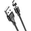 Кабель Hoco X52 Sereno magnetic charging cable for Micro Черный - миниатюра 1