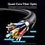 Кабель мультимедійний HDMI M to HDMI M 70.0m 4K fiber optic black Vention (ALSBAX) - мініатюра 5