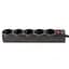 Мережевий фільтр живлення LogicPower LP-X5 PREMIUM, 3m black (9584) - мініатюра 2