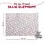Плед Perletti Toys Allie Elephant з м'якою іграшкою 120x80 см сірий/рожевий (P13068) - мініатюра 5