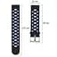 Спортивный ремешок Primo Perfor Classic для часов Samsung Galaxy Watch 3 41 мм (SM-R850) Black Blue - миниатюра 3