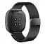 Міланський сітчастий ремінець Primo для годинника Fitbit Versa 3/Fitbit Sense Black L - мініатюра 3