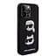 Чехол Karl Lagerfeld Liquid SilicOne Karl and Choupette Heads для iPhOne 15 Pro Max Black (57983116861) - миниатюра 3