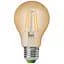 Лампочка Eurolamp LED А60 800 Lm E27 4000K 2шт (MLP-LED-A60-08274(Amber)new) - миниатюра 1