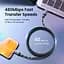 Кабель PD3.1 USB-C 240W UGREEN US535 Type-C для Type-C для швидкого заряджання ноутбука, планшета, телефону 5А 48V - мініатюра 7
