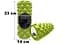 Масажний ролик Grid Roller Extreme 33 см Салатовий EasyFit fit0024956 - мініатюра 1