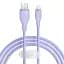 Кабель Baseus Pudding Series Fast Charging Cable USB to Lightning 2.4A 1.2m P10355700511-00 Purple - мініатюра 1
