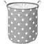 Корзина Idea Home Stars тканевая с крышкой 35х45 см (LY-03 круг. ткан. з/кр Stars) - миниатюра 1