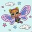 Картина за номерами "L.O.L. Surprise! O.M.G. Fairies Flutterstar" Ідейка KHO1090, 40х40 см - мініатюра 1