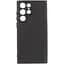Чохол TPU Getman Liquid Silk Full Camera для Samsung Galaxy S24 Ultra Чорний / Black - мініатюра 1
