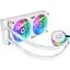 Система рідинного охолодження CoolerMaster MasterLiquid PL240 Flux White Edition (MLY-D24M-A23PZ-RW) - мініатюра 1