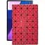 Чехол StatusCASE из экокожи для планшета Lenovo Tab P12 Pro Красный ромб - миниатюра 1