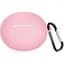 Чохол-накладка DK Silicone Candy Friendly з карабіном для Xiaomi Redmi Buds 4 Active (BHR8000GL) (pink) - мініатюра 1