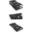 Чохол-накладка Toto Dazzle Kickstand 2 in 1 Case Apple iPhone 6/6s Black - мініатюра 2