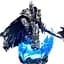 Фигурка светильник Варкрафт Король Лич Warcraft The Lich King 40 см - миниатюра 1