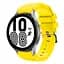 Ремінець для Samsung Galaxy Watch 5 40mm - жовтий ширина кріплення 20мм силікон Watchbands Gear (W44-8WB82592339) - мініатюра 2