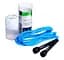 Скакалка PowerPlay 4201 Basic Jump Rope Синя 2,8 м (PP_4201_Blue) - мініатюра 4