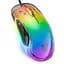Компьютерная мышка Onikuma проволочная C24 с RGB подсветкой прозрачный корпус 800-7200 DPI Dual Scroll для ПК - миниатюра 1